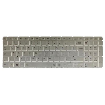 US Keyboard For Toshiba Satellite S50-B S50D-B S55T-B S55-B White Big Enter