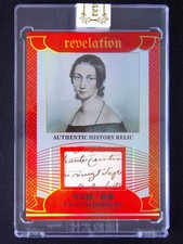 2025 Eternal Revelation Clara Schumann History Relic /25