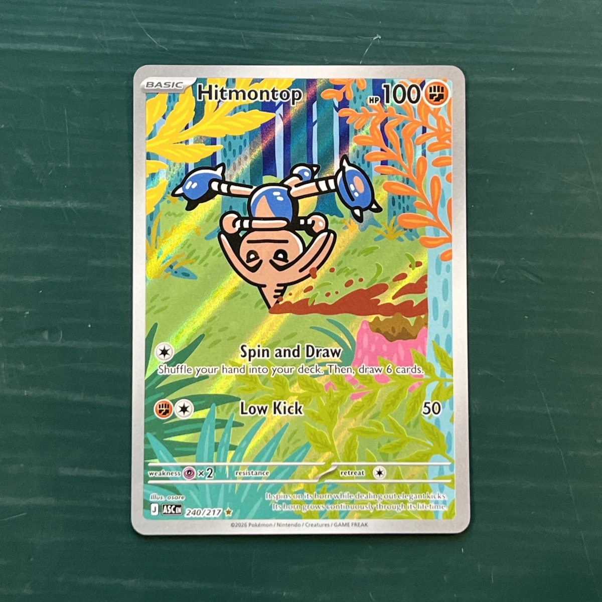 hitmontop pokemon card Shop Rare & Individual Pokémon Cards | Your Ultimate Pokémon TCG Store main image 0