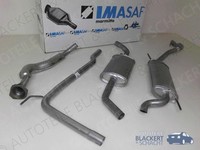 Imasaf Auspuffanlage Komplett für VW T4 Bus/Kasten 2.0 1990-1995|Kurzer Radstand