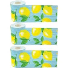 Teacher Created Resources TCR8920-3 Lemon Zest Straight Rolled - Pack of 3
