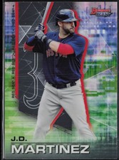 2021 Bowman's Best J.D. Martinez #54 Boston Red Sox