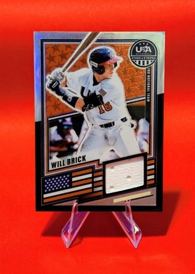  Will Brick Game Worn Relic -2026 Panini Stars & Stripes Prizm USA