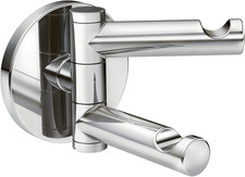 Moen YB0402CH Align Modern Double Swivel Robe Hook, Chrome