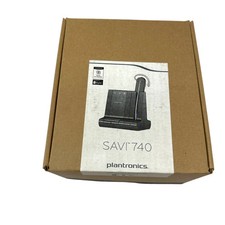 Plantronics Savi W740-M Wireless Headset System - New Open Box - 84001-01