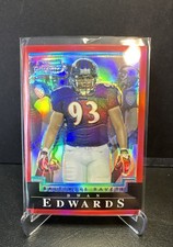 2004 Bowman Chrome - Dwan Edwards #158 Uncirculated Red Refractor /210 (RC)
