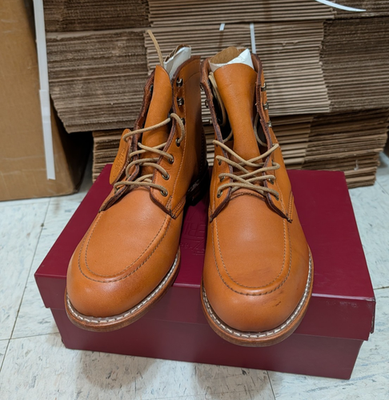 Wolverine Heritage 1000 Mile 1940 Men's W40503 Moc Toe Boot Tan