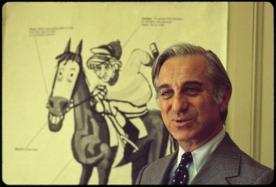 Photo:Howard Samuels 1970s OTB Off Track Betting Founder Portrait