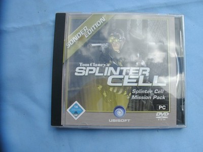 26 ''Tom Claney`s  Splinter Cell und Mission Pack PC DVD Rom,Ubisoft, Sonder Edit