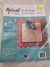 Bosal In -R -Form Double Sided Fusible Foam Table Squares