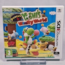 NO GAME Poochy & Yoshi's Woolley World (Nintendo 3DS)  Case Only - NO GAME