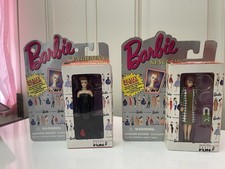 Lot of 2 VINTAGE 1995 Basic Fun BARBIE Keychains Poodle Parade Solo in Spotlight