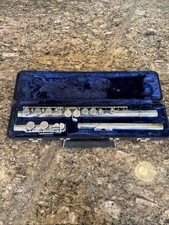 Vintage WT Armstrong Silver Flute Model 104 With Case Untested