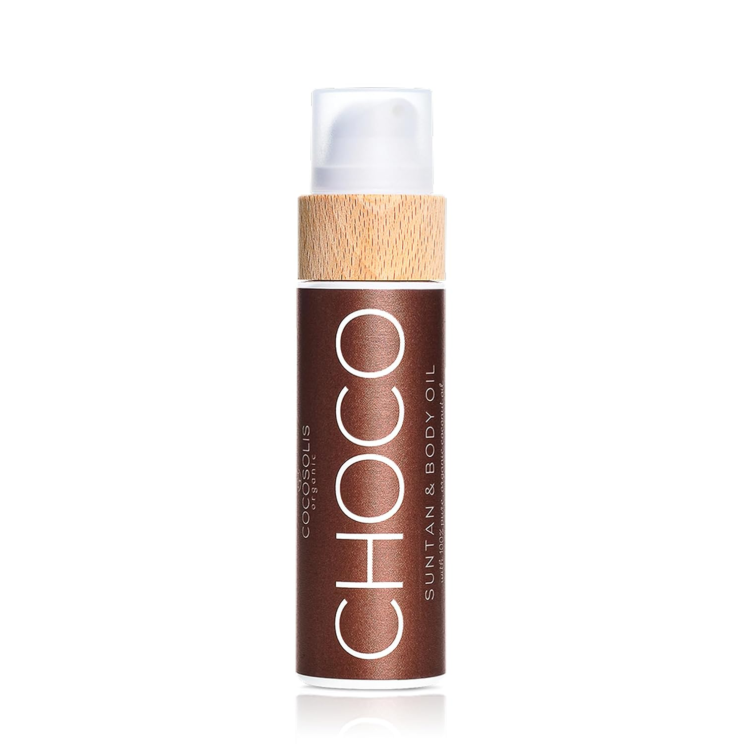 CHOCO Suntan & Body Oil - Organic Tanning Oil - Deep Chocolate Tan - Tanning Lot