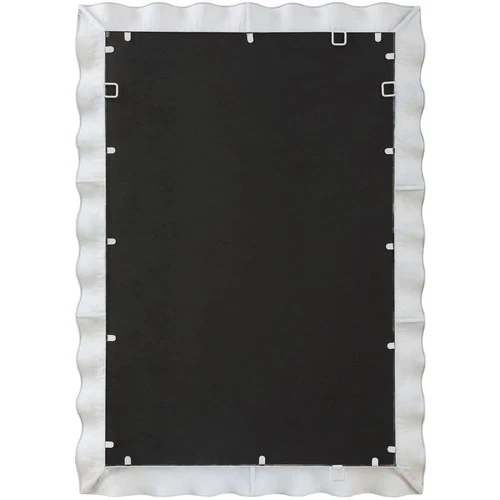 Uttermost 09981 Haya 40 X 28.25 inch Semi-Gloss White Mirror - Picture 2 of 6