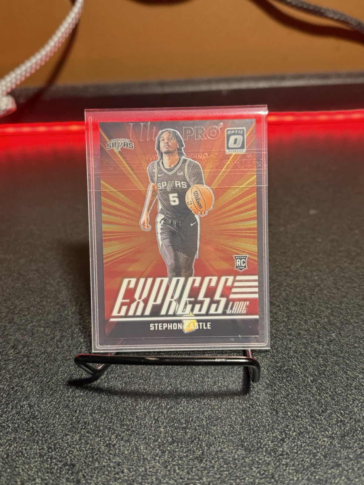 2024-25 Panini Donruss Optic - Express Lane Stephon Castle #1 Holo Prizm (RC)