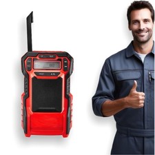 20V Bluetooth Jobsite Radio - Wireless Music, AM/FM, Works with Bauer Battery