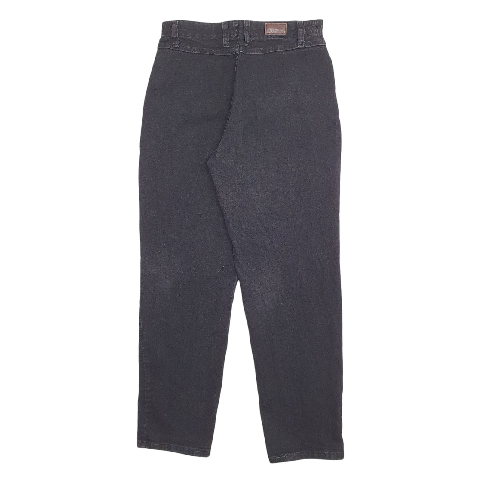 LEE Casual Jeans Tapered Fit Black Denim Trousers Womens UK10 image 3