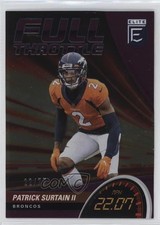 2022 Panini Donruss Elite Full Throttle Purple 22/75 Patrick Surtain II #FT3 pr9