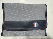 ??RARE Alfa Romeo 164Q 164 155 156 166 GTV Owners Manual Binder Case Pen Gloves