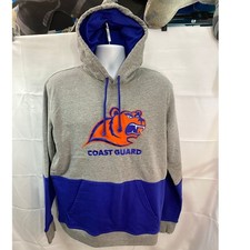 United States Coast Guard Academy Hoodie Size Medium Men Champion 22x27