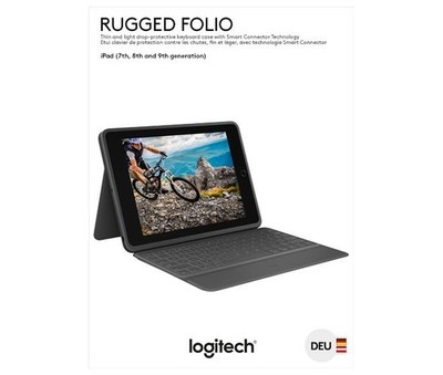 Logitech Tastatur RuggedFolio Mäuse 920-009313 Tastatur