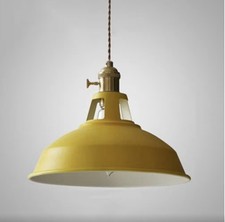Industrial Pendant Light fitting Metal Ceiling Light Shade Hanging Retro Lamp UK