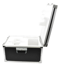 Heavy Duty Utility Case Aluminum Hard Shell w Foam Padding Interior READ