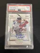 2022 Panini Flawless Flawless Achievements Juan Soto #FA-28/15 (AU)