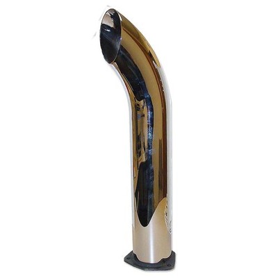 Chrome Exh Stack (w/ Bend) -Fits  John Deere R 80 820 830 Tractor
