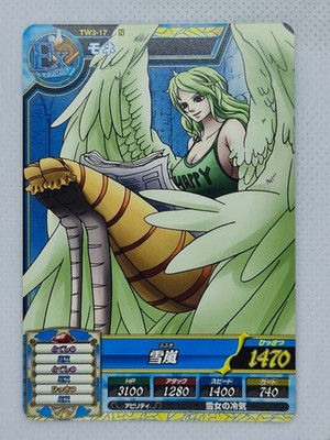 One Piece Treasure World TW3-17 N Monet Data Carddass Karte [JAP]