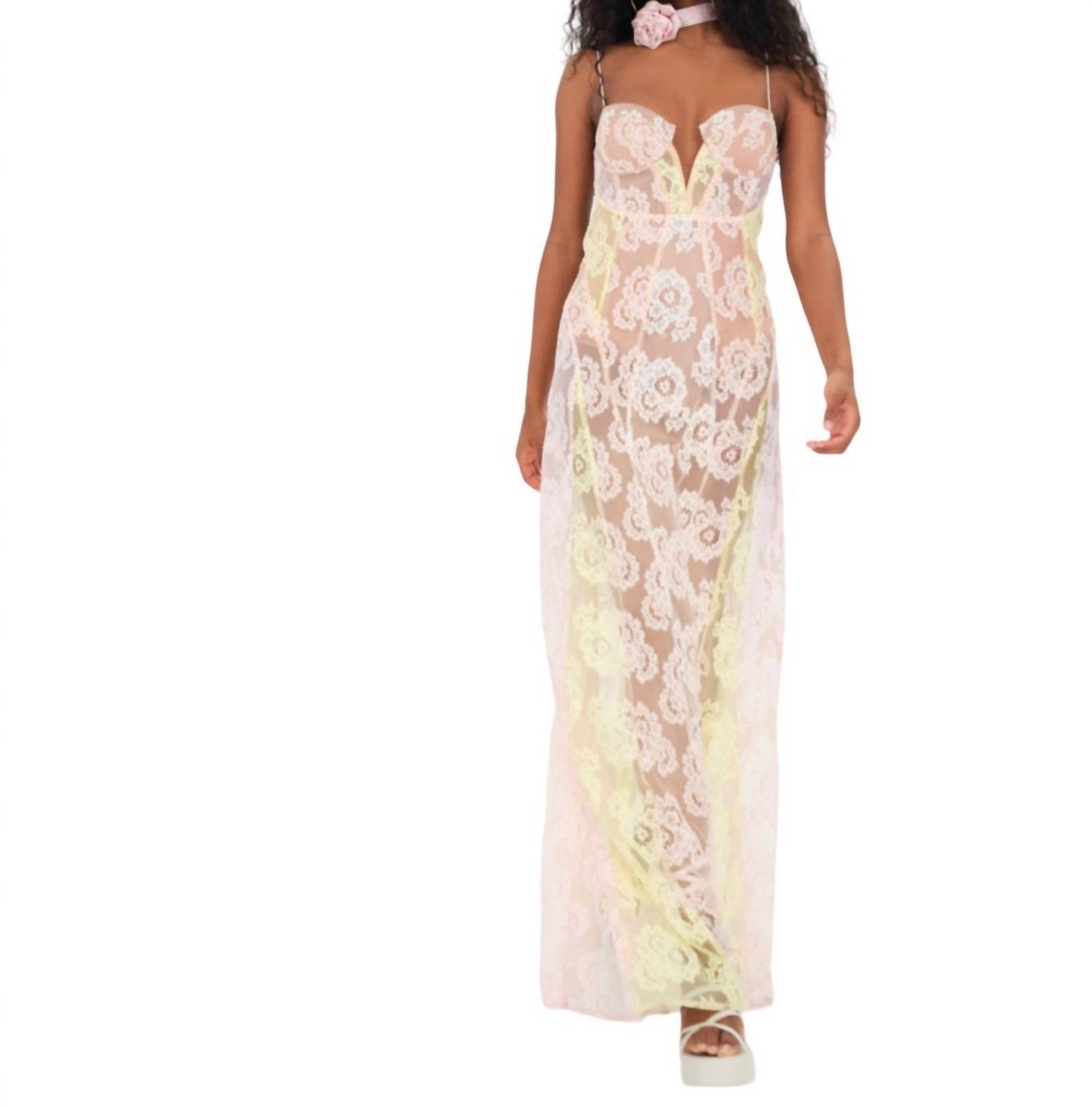 For Love & Lemons Blossom Sunset Maxi Dress Size M | eBay For Love & Lemons Blossom Sunset Maxi Dress Size M | eBay