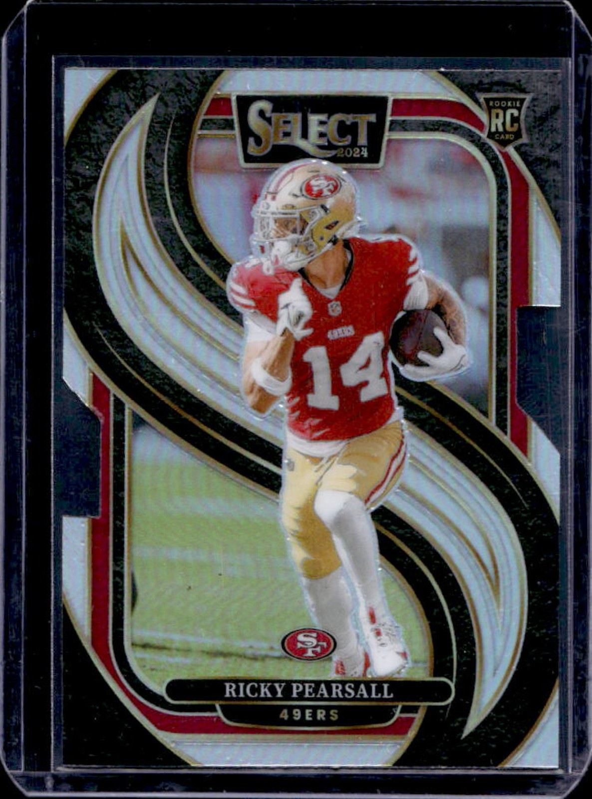 2024 Select Ricky Pearsall Premier RC Silver Prizm Die-Cut #173 49ers