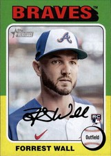 2024 Topps Heritage Forrest Wall #494 Atlanta Braves 3D