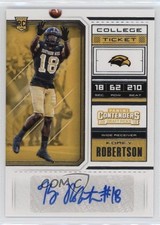 2018 Panini Contenders Draft Picks College Ticket Korey Robertson Rookie Auto RC