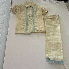 Mattel Barbie Yellow Pajamas Pac. 1962-1963 Vintage