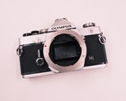 Olympus OM-1 35mm SLR Film Camera Body Only Chrome – Untested — photo 2