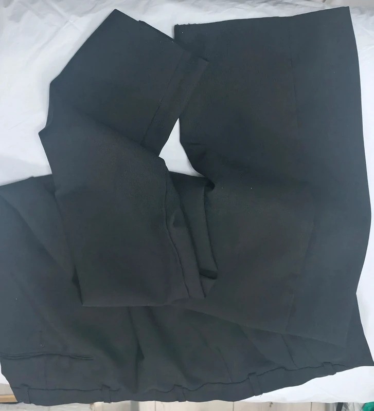 George Men's Black Formal Suit Trousers - 38W 31L image 2
