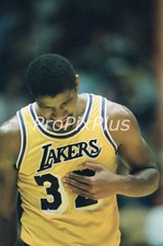 4/28/1985 Lakers NBA Playoffs Magic Johnson 35 mm Neg & 4x6 Print
