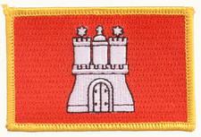 Hamburg   Patch 8x5cm Aufnäher