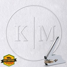 Book Embosser Stamp Name Initial Design, Silver Embossing Tool with Box