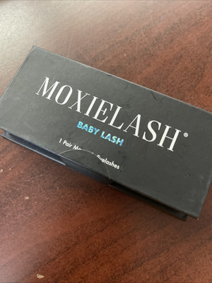 MOXIELASH Baby Lash Magnetic Eyelashes 1 Pair with Tweezers FACTORY SEALED NEW