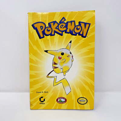 1999 Pokemon Pathways to Adventure Pikachu Nintendo Sybex Jason Rich EUC