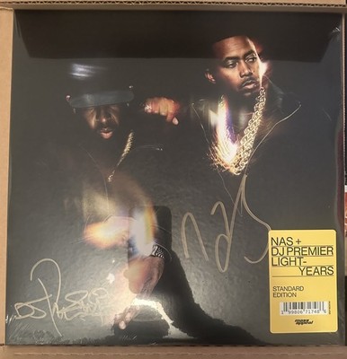 Nas & DJ Premier Autograph  - Light-Years - 2xLP - Limited SIGNED only 500 Made!
