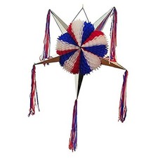 4th of July Patriotic Party Decoration Pinata Large 5-Point Star USA American