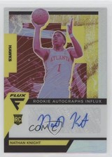 2020-21 Panini Flux Rookie Influx Silver Prizm Nathan Knight #RAI-NKN Auto 00gy