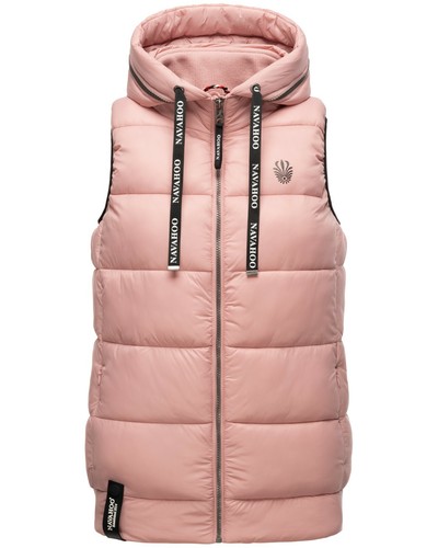 Navahoo Damen Weste Frühling Steppweste Kapuze Übergangsjacke Bodywarmer KASSIDY - Bild 52 von 125