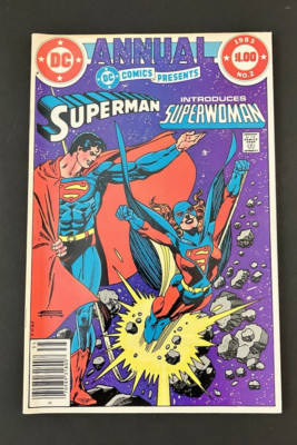 DC Comics Presents Annual #2 (1983) - Key Issue: 1st Appearance Superwoman - CGC