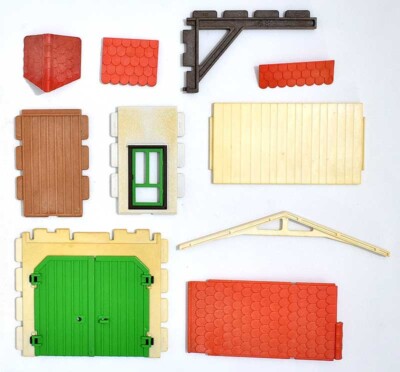 RARE PLAYMOBIL 3556 Ferme Vintage 1985 En Boite Polystyrène Notice Vgc