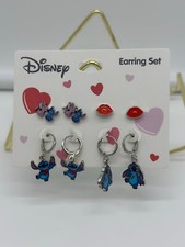 Disney Stitch Angel Love Earring Set